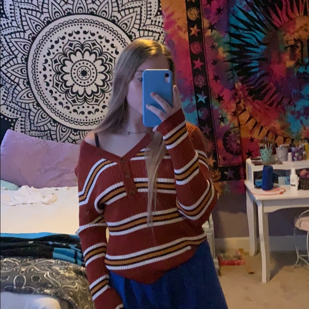 Striped sweater - Picture 1 of 3